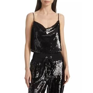 Cinq à Sept Sept Andra Sequin Cami Top